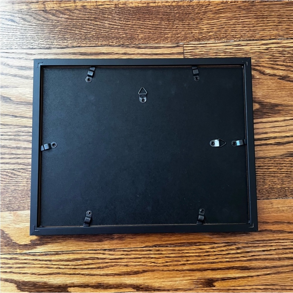 ⭐️ Black Rectangular Document/Picture Frame with Matte Finish - Picture 3 of 4